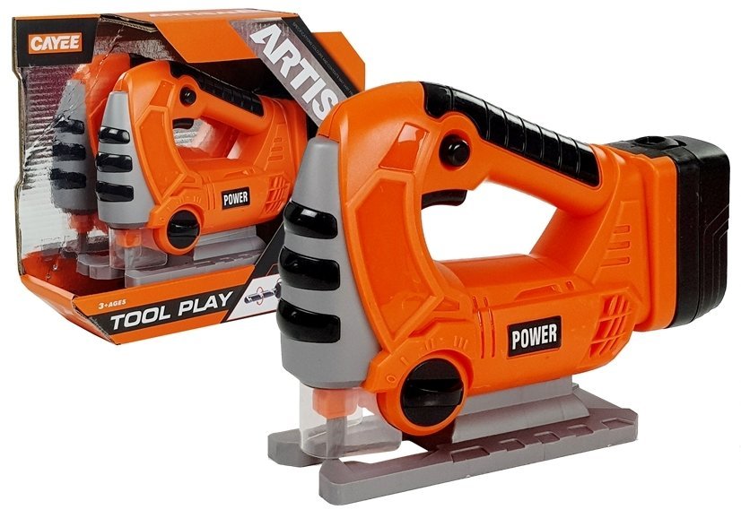 DIY dječja ubodna pila narančasta