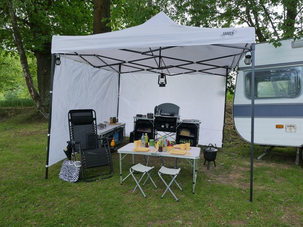 Vrtni paviljon 3 x 3 m bijeli