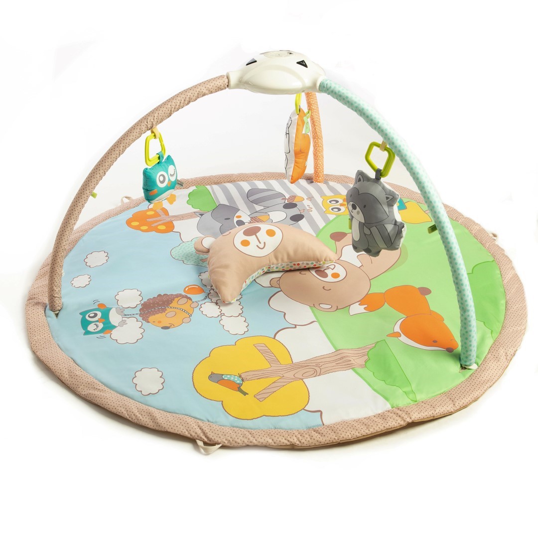 XXL edukativna podloga za igru s projektorom 110x110 cm