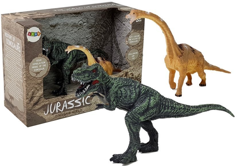 Set figurica Brachiosaurus Dinosaur, Tyrannosaurus Rex