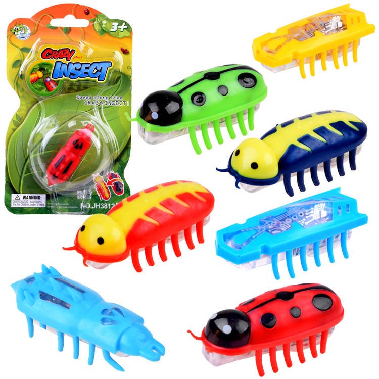 Mali šareni roboti kukci