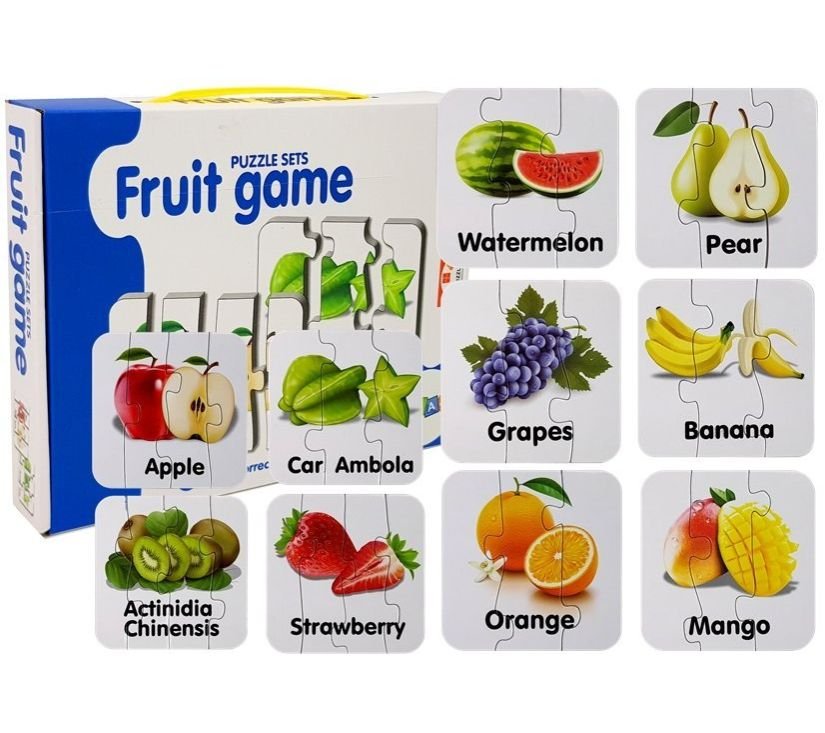 Edukativne puzzle - voće na engleskom