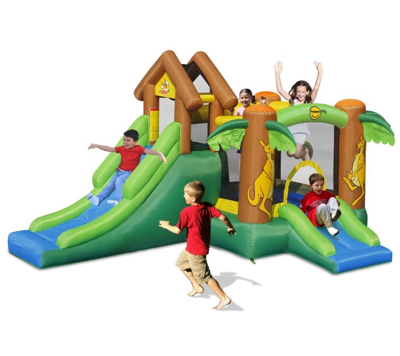 Happy Hop dvorac na napuhavanje Klokan kuća