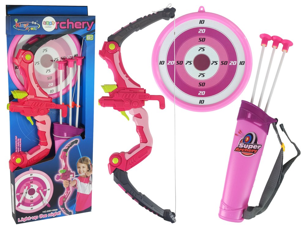 Set za gađanje luk vakuumske strelice rozni