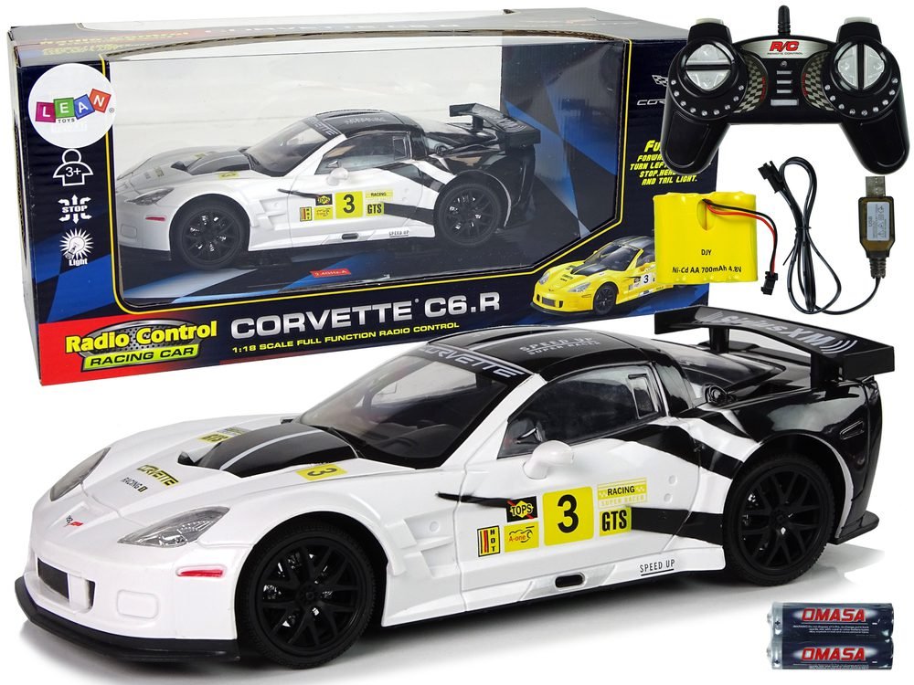 Sportski auto Corvette C6.R 1:18 na daljinsko upravljanje