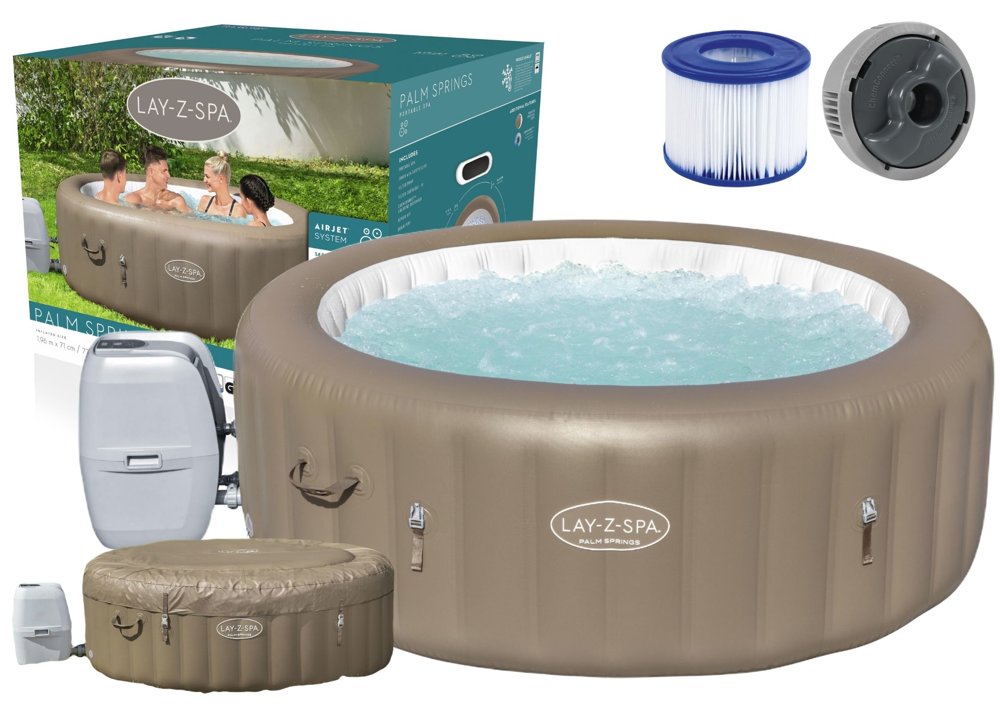 Bestway 60017 jacuzzi na napuhavanje za 6 osoba 196x71cm