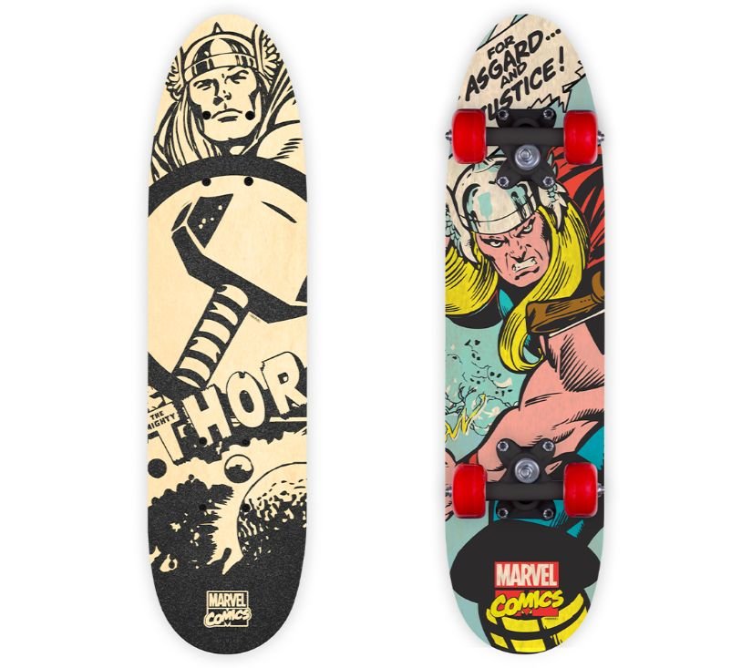 Seven dječji drveni skateboard Avengers