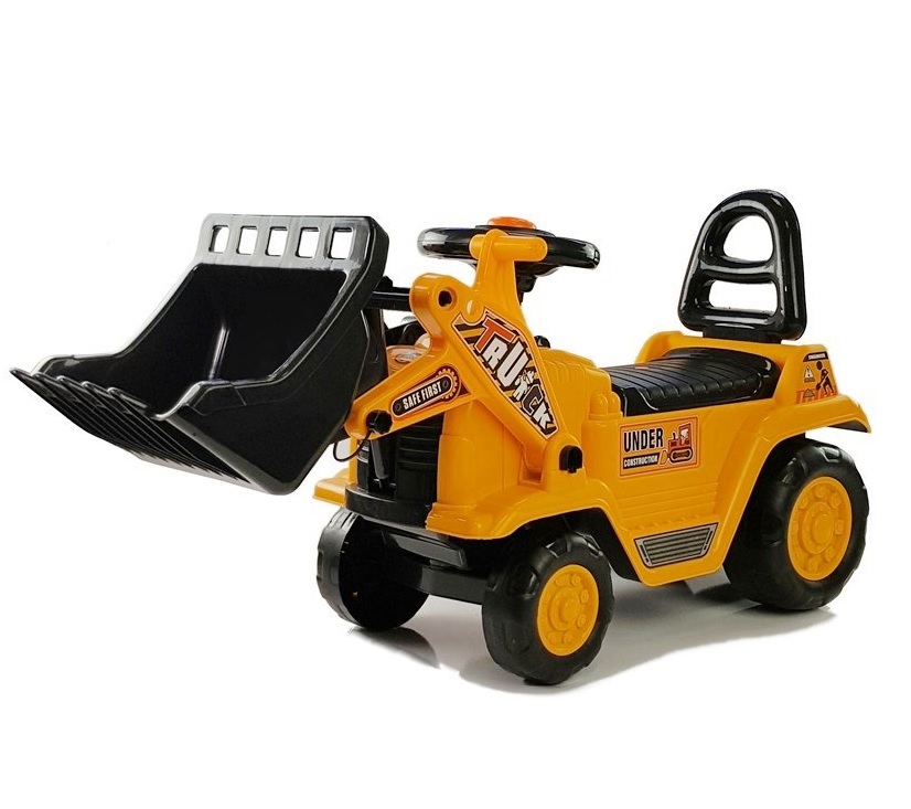 Dječja guralica Bager žuti