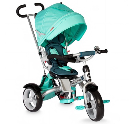 Qplay dječji tricikl Giro tirkizni