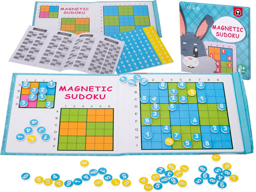 Montessori magnetni sudoku 160 kom.