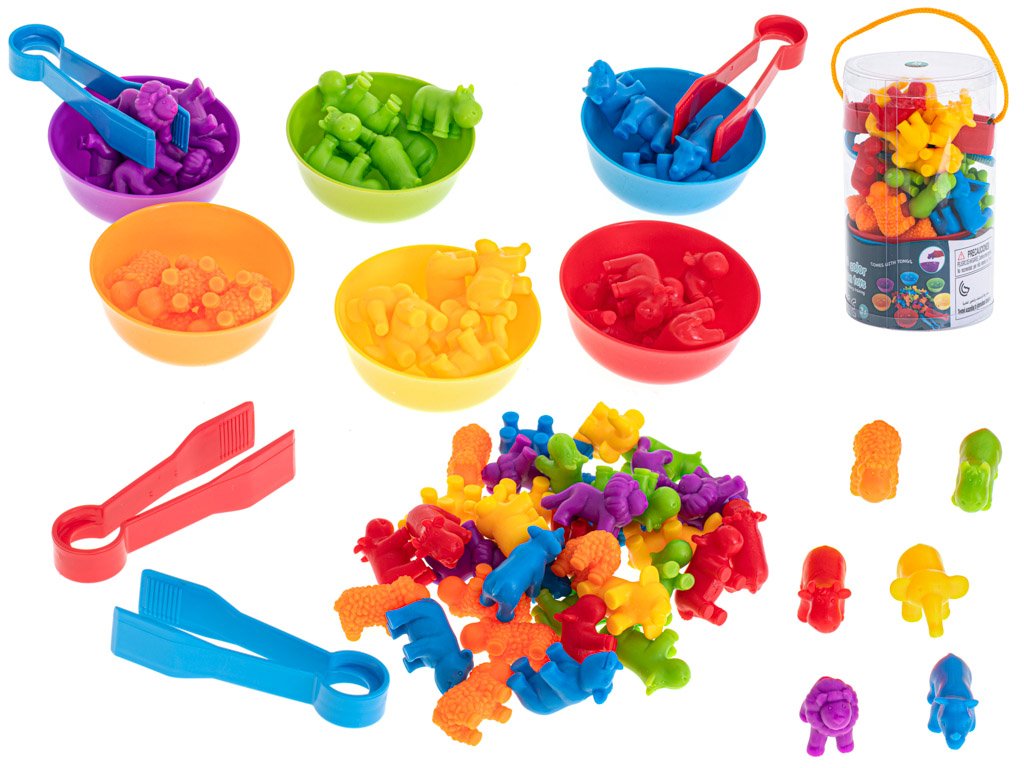 Montessori safari životinje za učenje brojanja 36 komada