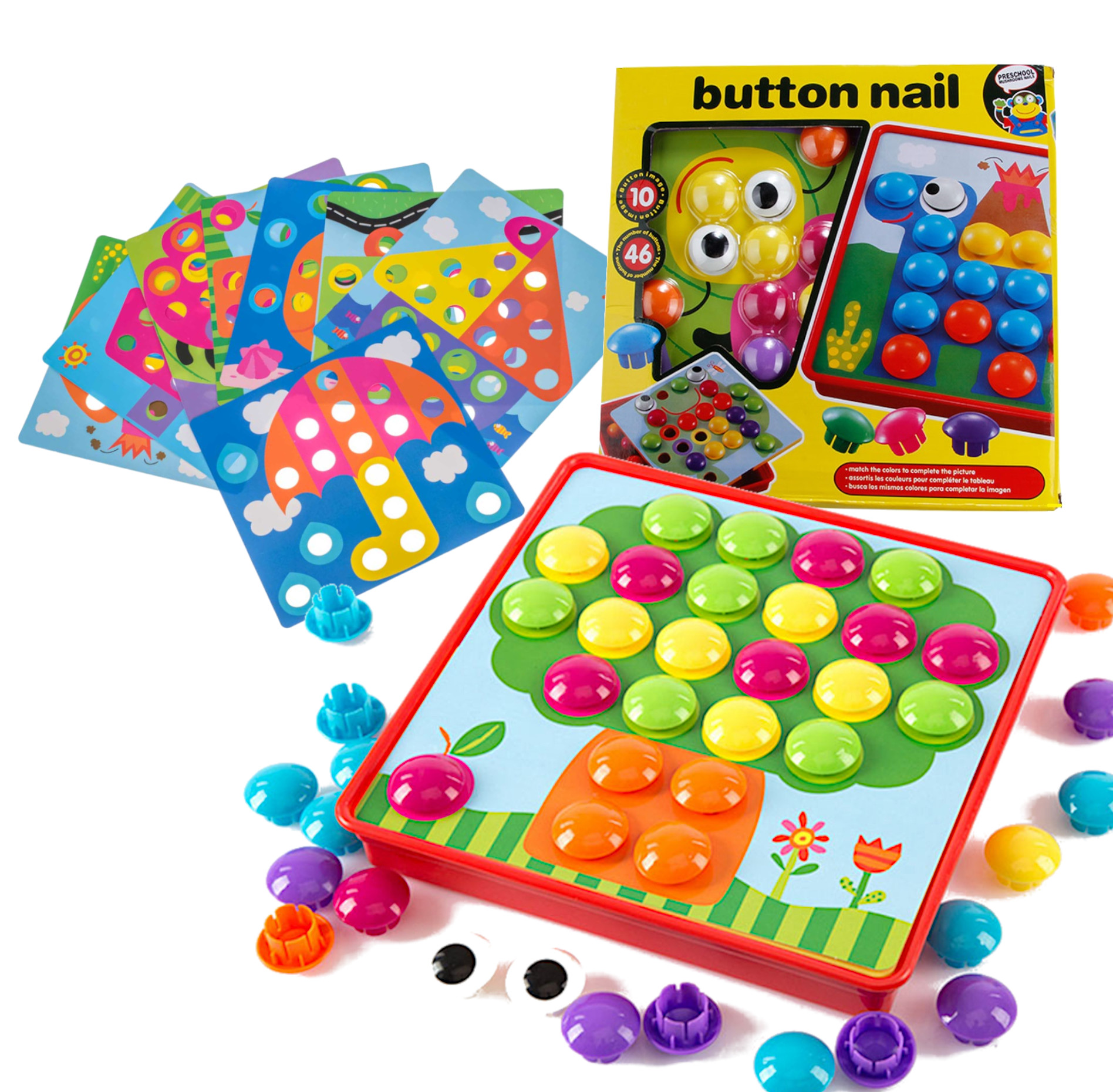 Edukativne puzzle mozaik 57 elemenata