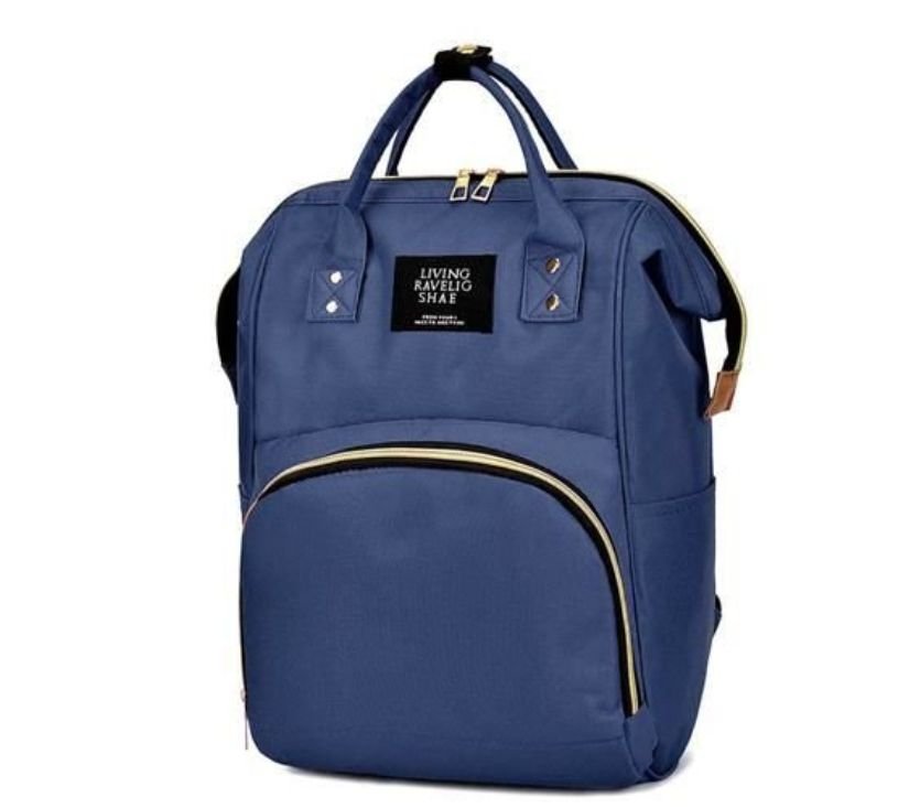 LIVING torba ruksak plavi