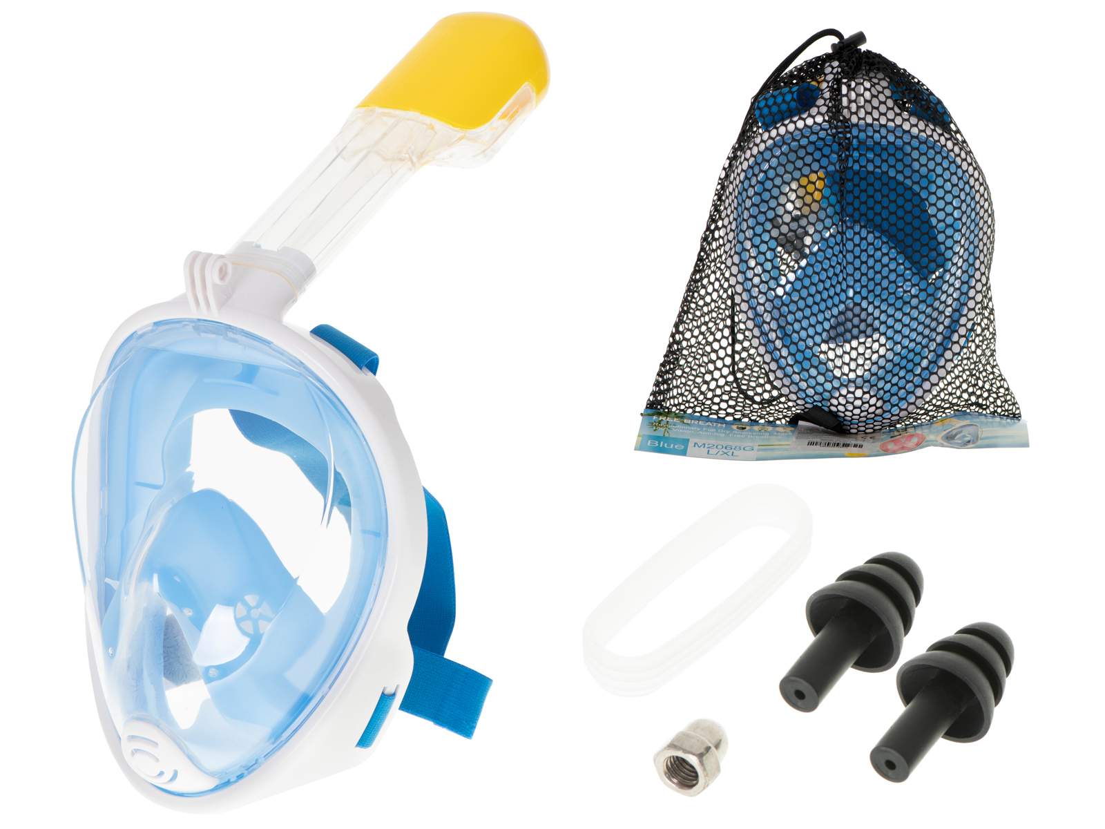 Sklopiva maska za ronjenje L/XL plava