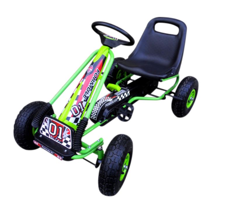 Dječji karting G1 na pedale zeleni