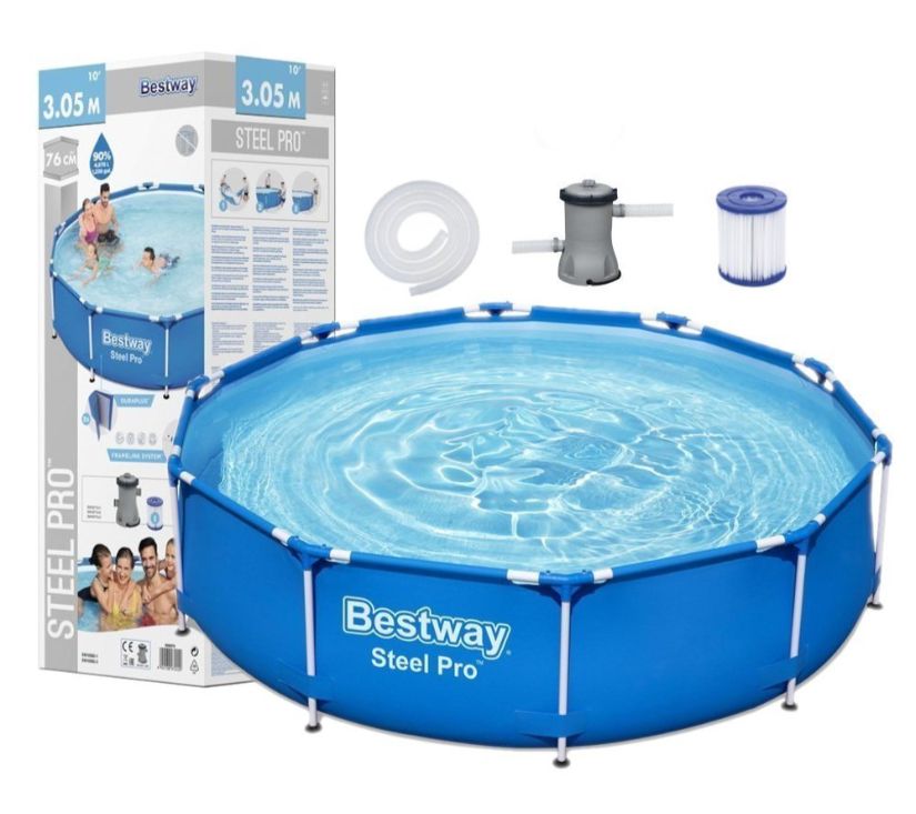 Montažni bazen Bestway Steel Pro 305x76 cm