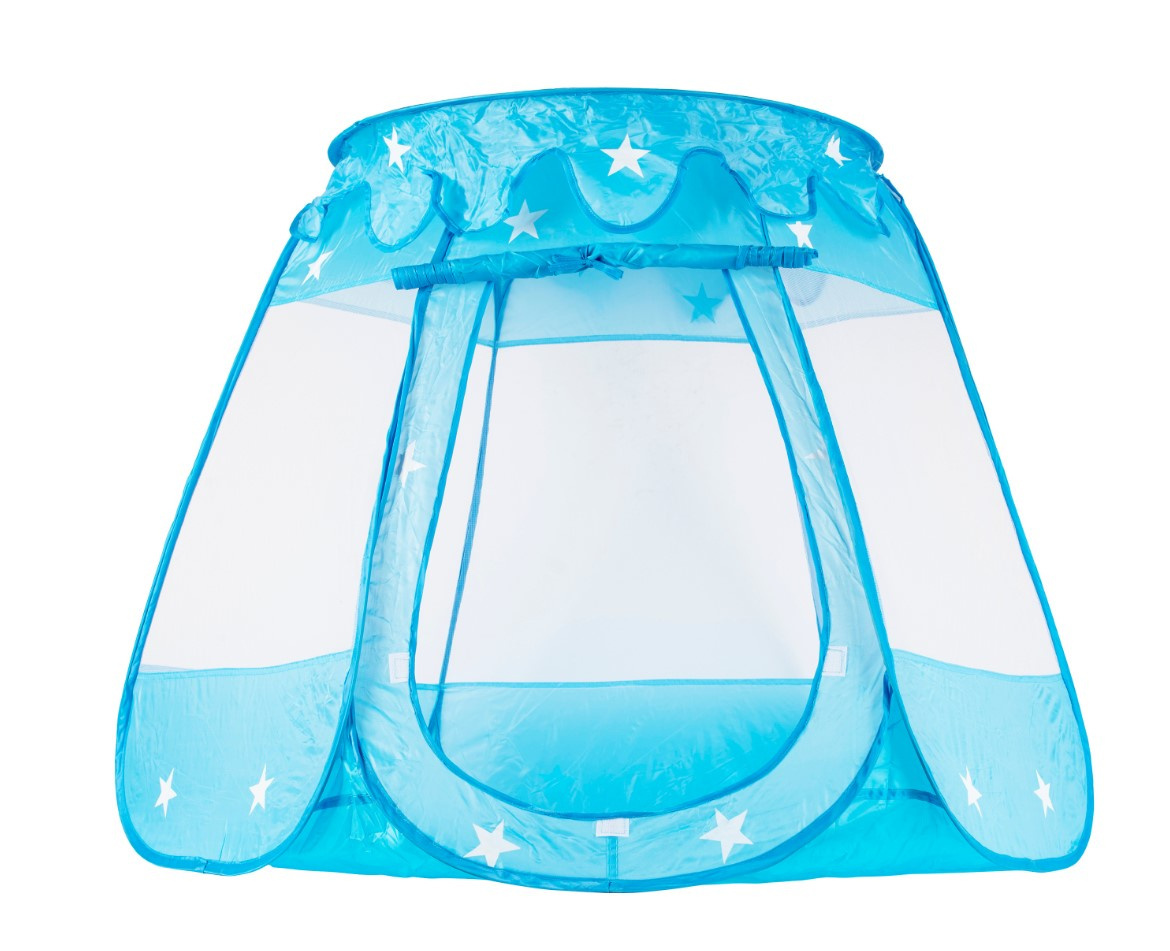 Domifito ŠATOR za djecu suhi bazen plavi