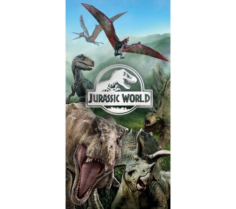 Pamučni ručnik Jurassic World 70x140cm
