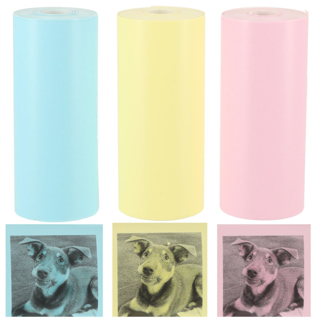 Role termo papira za mini printer 5.7cmx3m 3 kom u boji