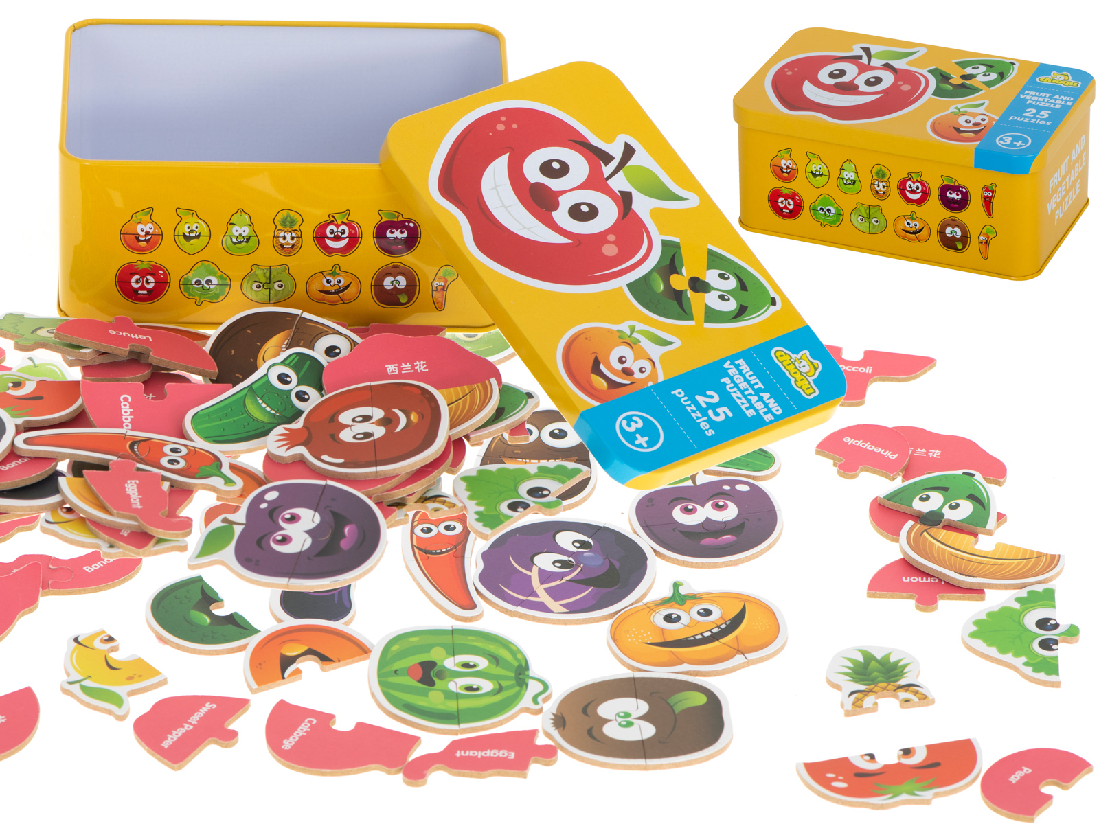 Edukacijska slagalica voće i povrće 25 elemenata