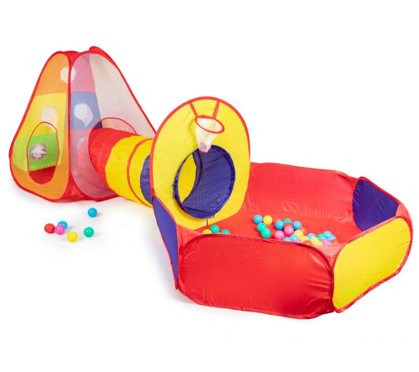 Veliki dječji šator igralište sa 100 loptica