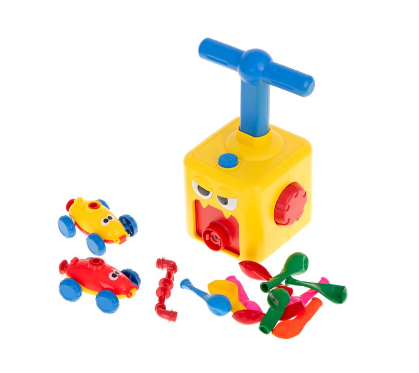 Aerodinamični autići bacači balona žuti