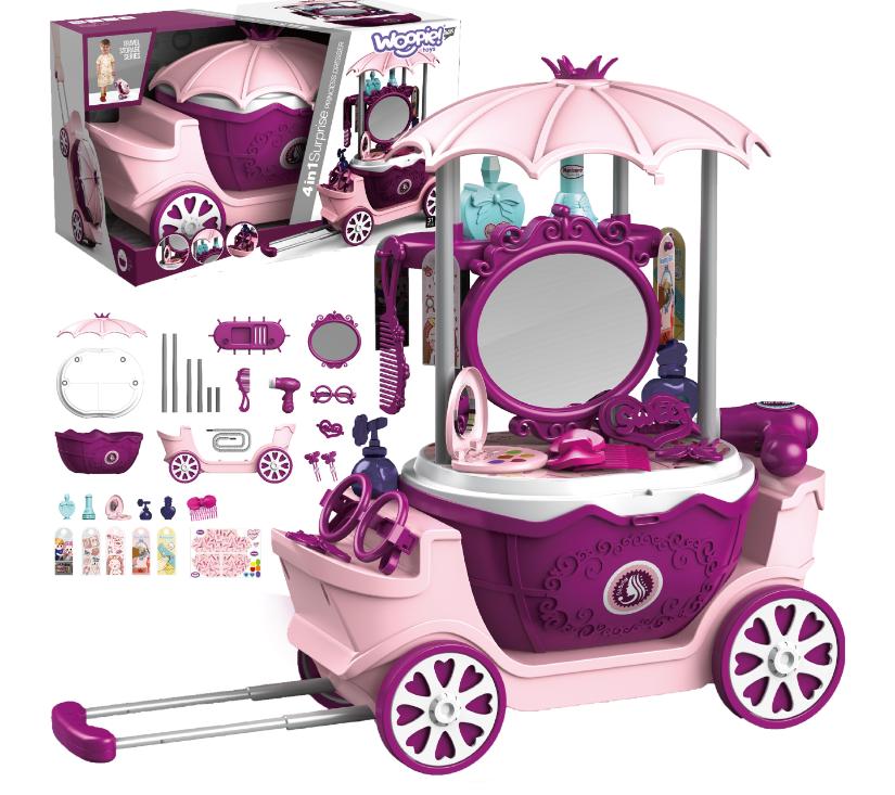 Woopie toaletni stolić u koferu 4 u 1