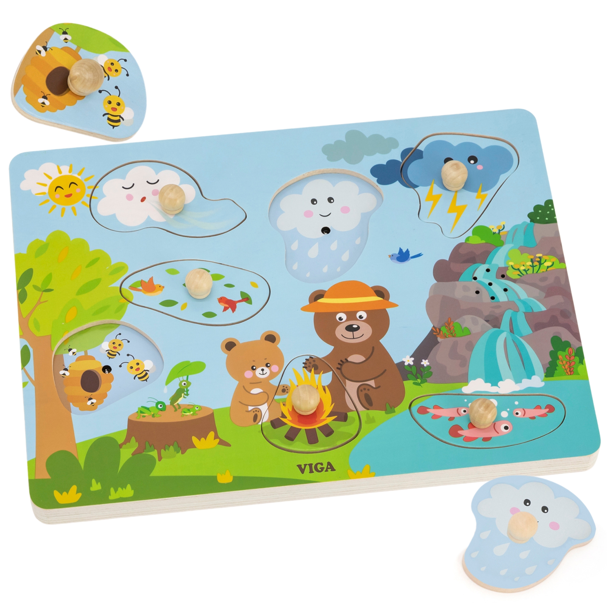 Viga zvučna slagalica otkriva prirodu