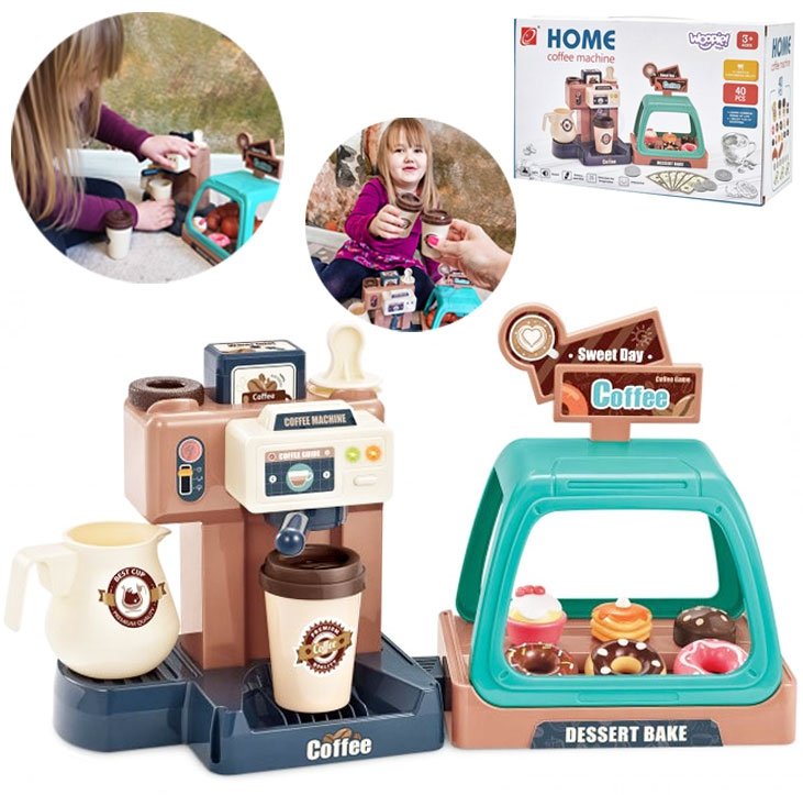 Woopie aparat za kavu + vitrina za kolače 