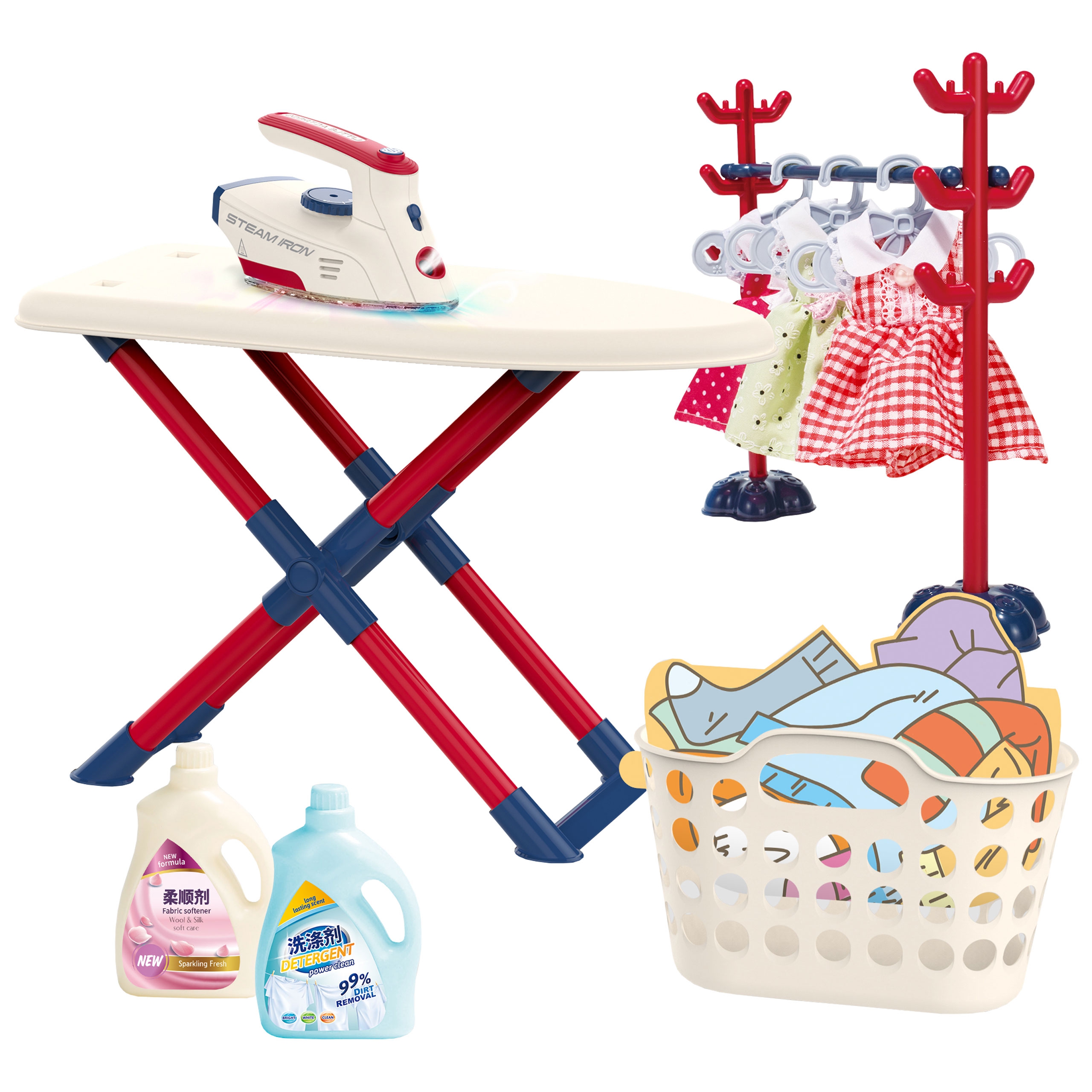 Woopie stalak za peglanje s peglom i dodacima