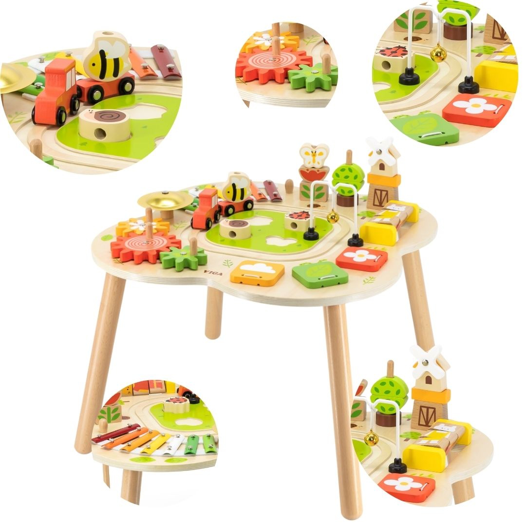 Viga polarb stol edukativni stol aktivnosti piramide činele