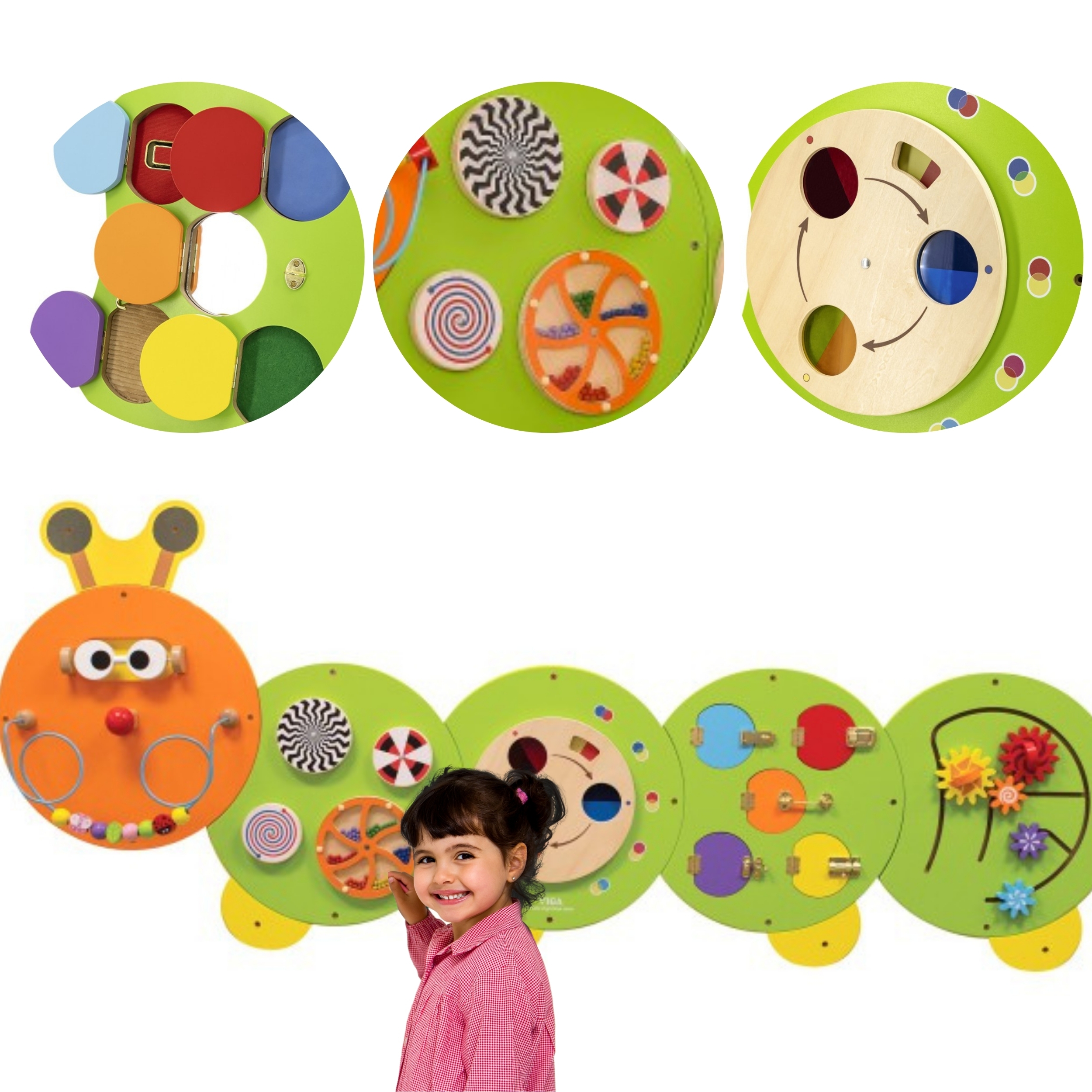 Viga drvena ploča gusjenica