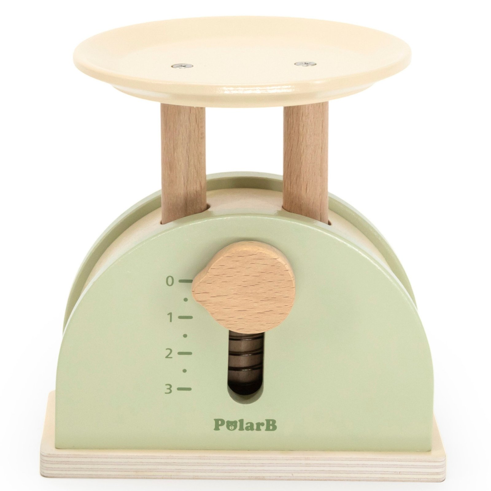 Polarb drvena kuhinjska vaga