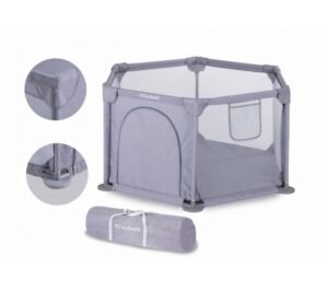 Kidwell vrtić za igranje FANKO siva 120x120cm