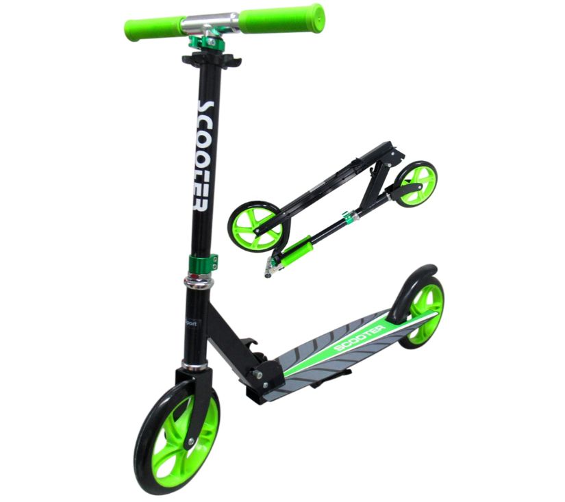 Romobil H4 crno - zeleni