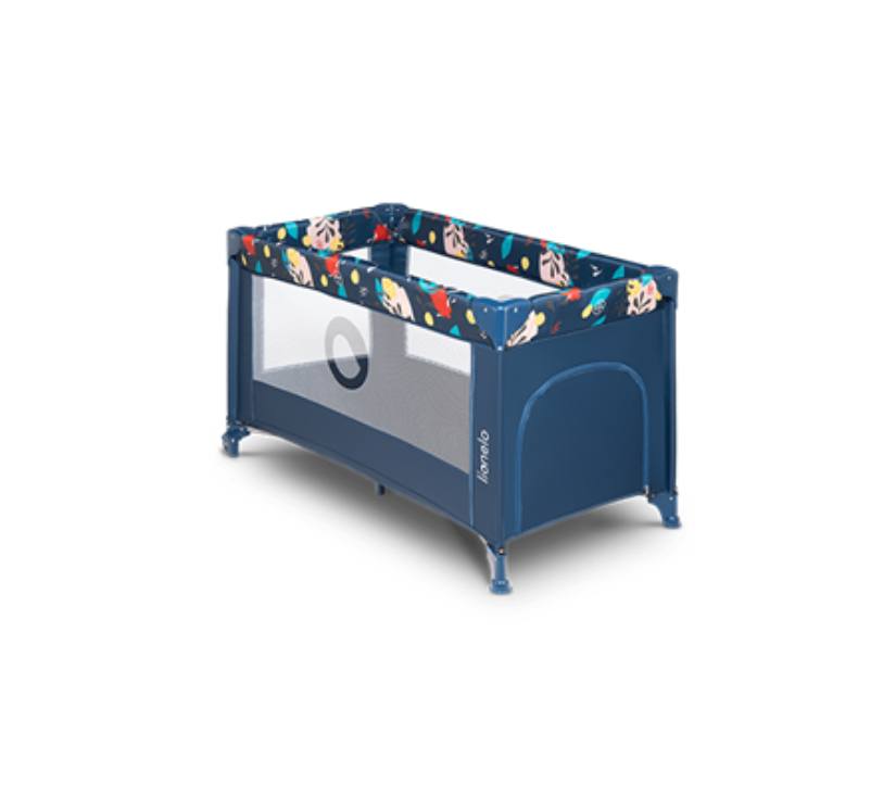 Lionelo putni krevetić Stefi plavi