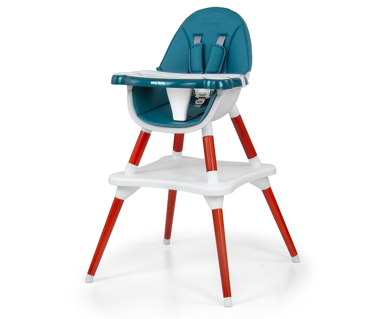 Milly Mally 2u1 dječja visoka stolica Malmo zelena
