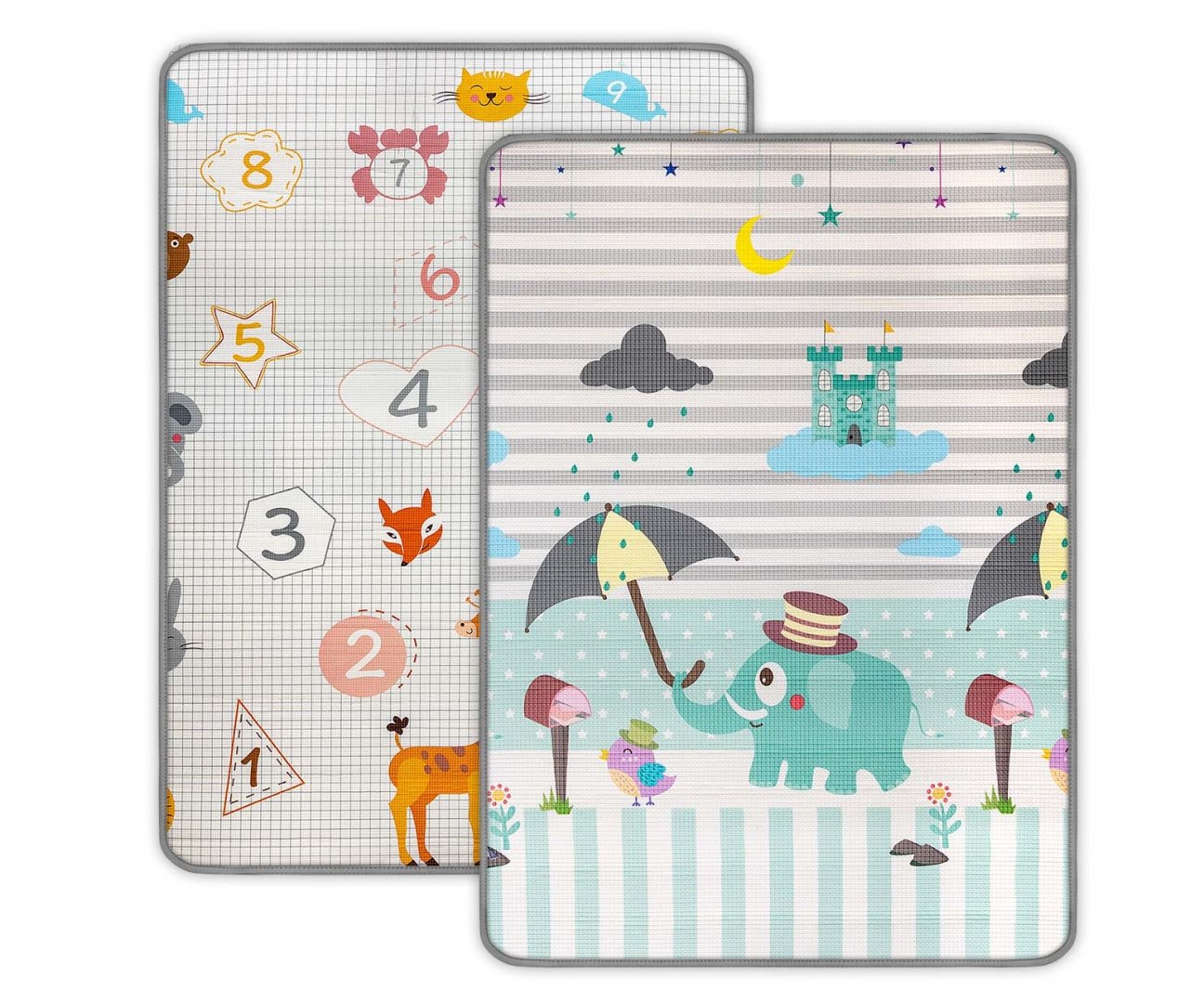 Podloga za igranje Slonić i brojevi 180x120 cm