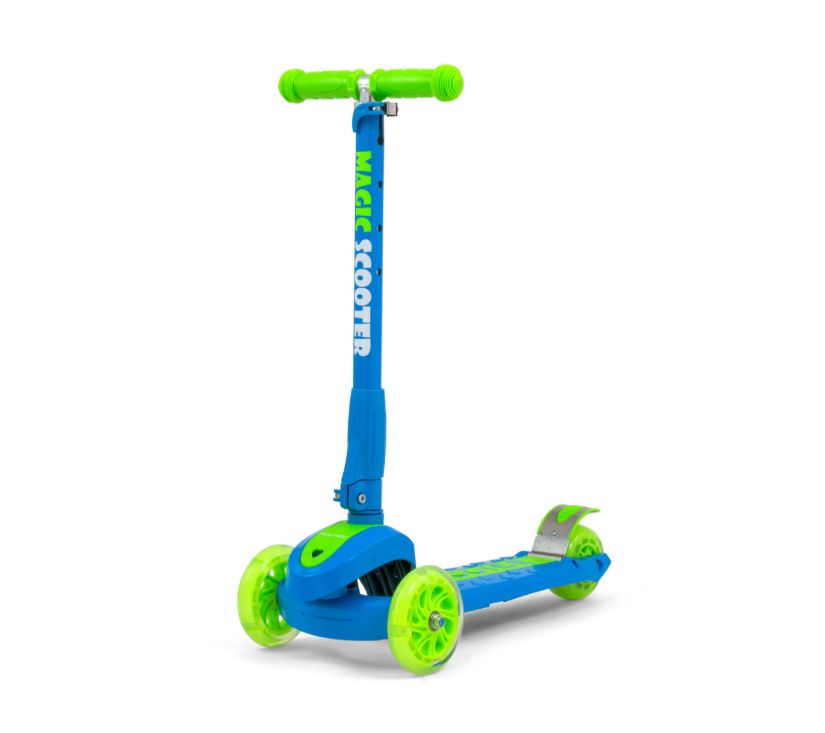 Milly Mally romobil na 3 kotača Scooter Magic plavo - zeleni