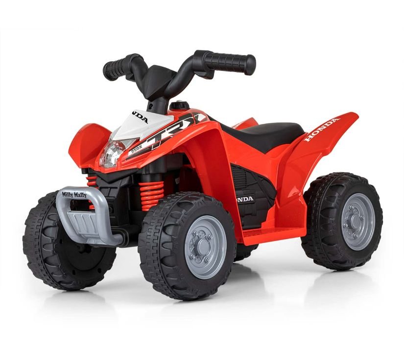 Quad na bateriju Honda ATV crveni