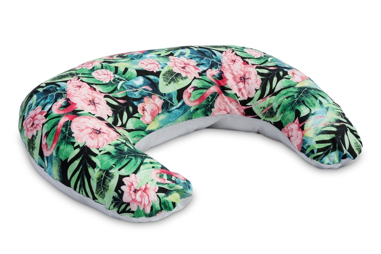 Jastučnica jastuka za hranjenje djece 60x40cm cvijeće