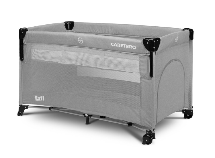 Putni krevetić Esti 120x60x25cm sivi