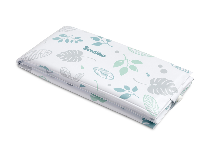 Podloga za presvlačenje 58x40cm lišće plava