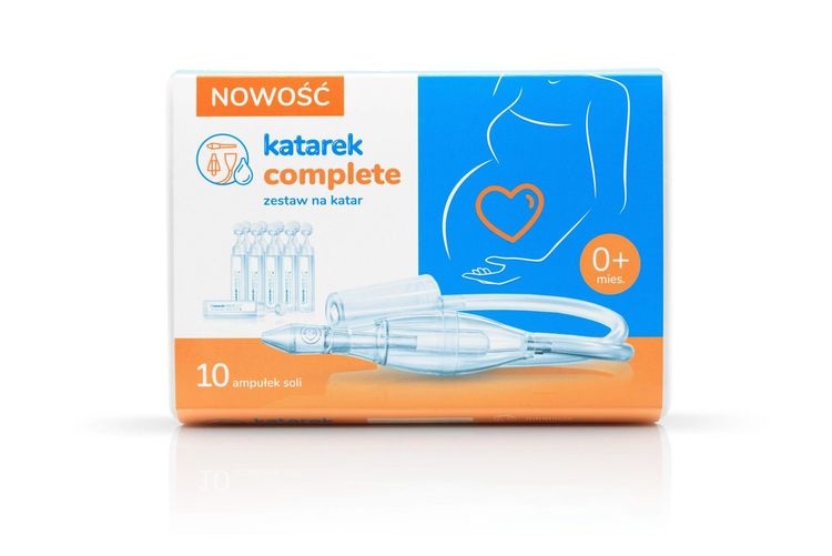 Katarek Complete aspirator s 10 ampula fiziološke otopine