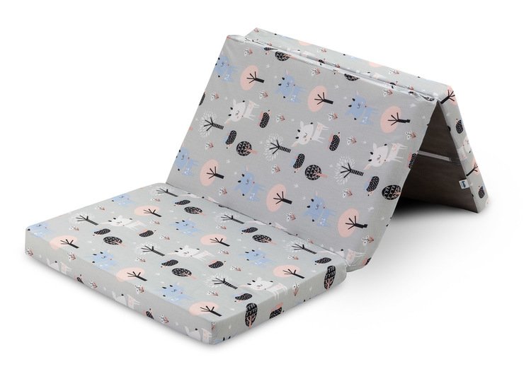 Sklopivi madrac 120x60cm s navlakom šuma