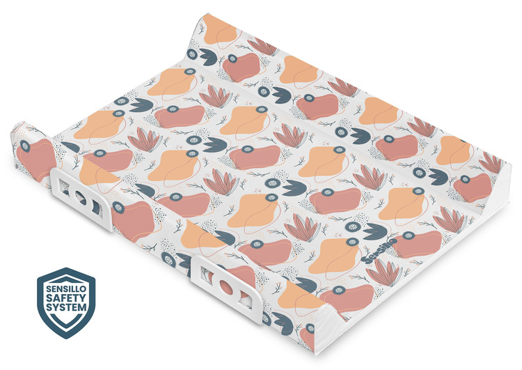 Sensillo podloga za presvlačenje 70cm rozo - narančasta