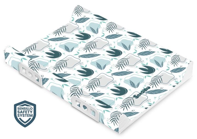 Sensillo podloga za presvlačenje 70cm lišće zelena