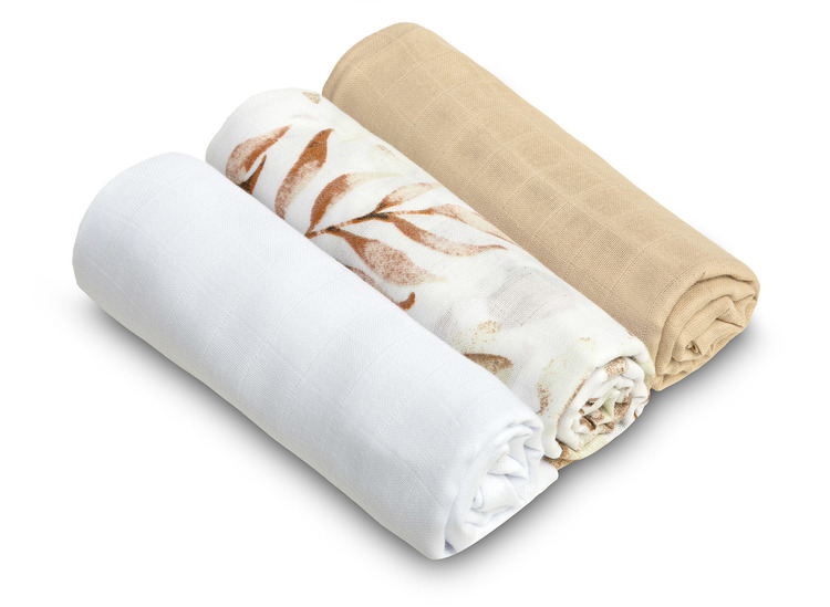 Sensillo set muslin pelena 3 komada bež