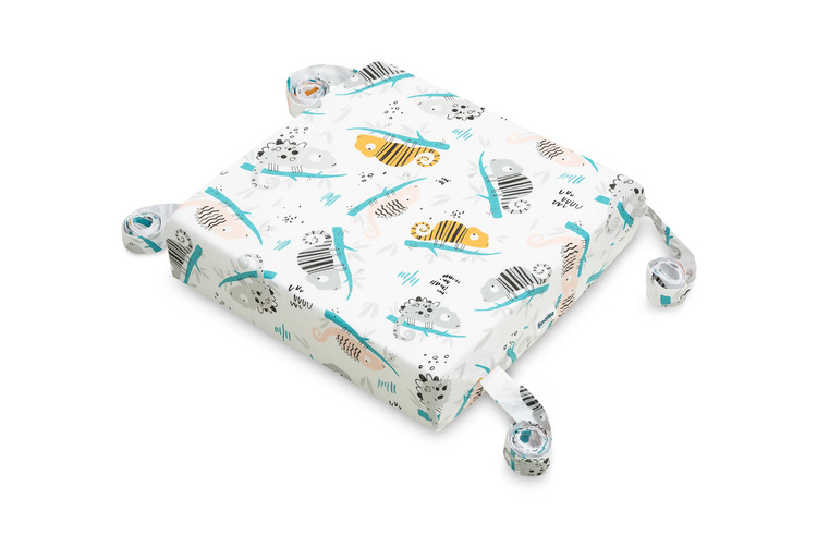 Jastuk za dječju stolicu 32x32x8cm kameleon