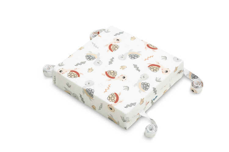 Jastuk za dječju stolicu 32x32x8cm kornjača